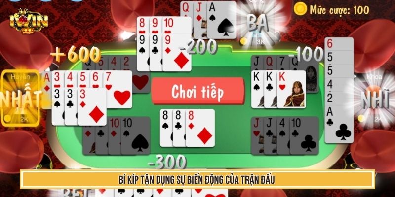 Bí kíp tận dụng sự biến động của trận đấu