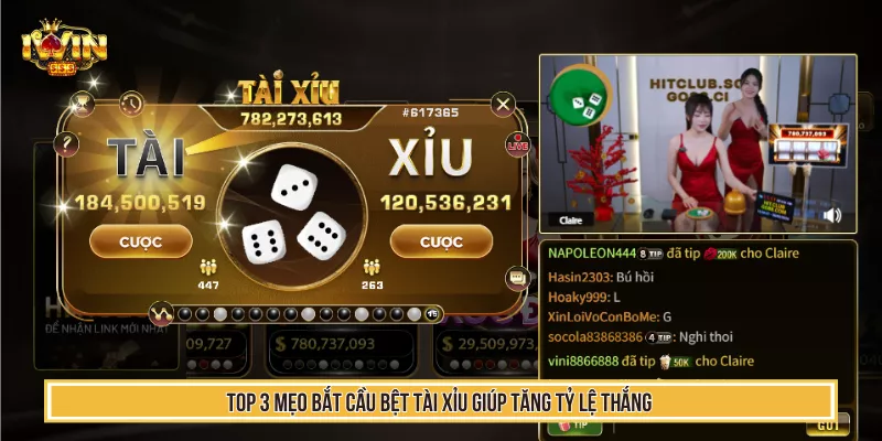 Top 3 mẹo bắt cầu bệt tài xỉu giúp tăng tỷ lệ thắng